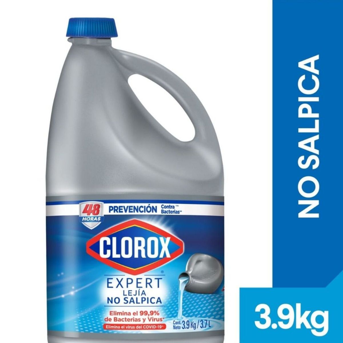 CLOROX - Lejía Clorox Anti Splash Botella 3.9 Kg