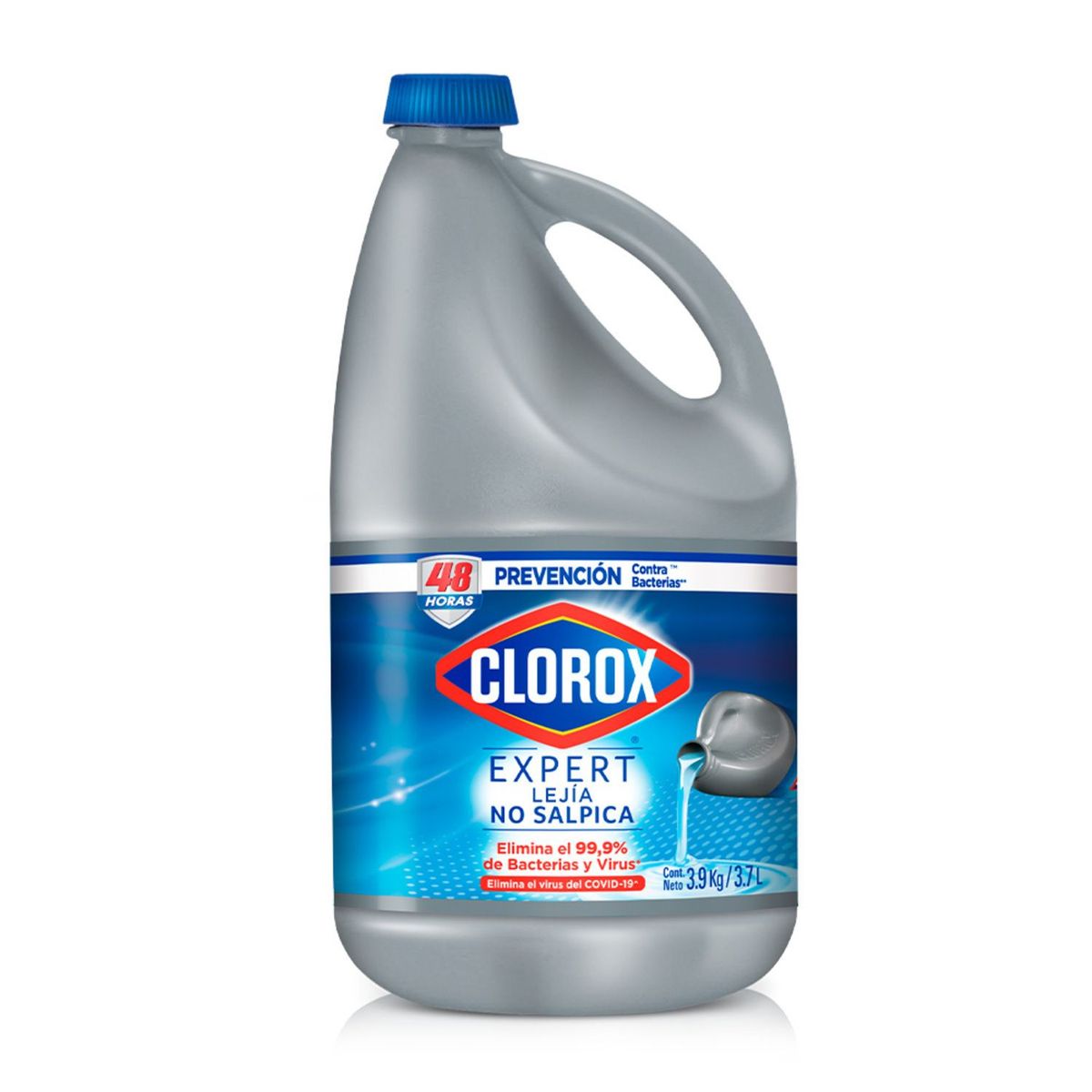 CLOROX - Lejía Clorox Anti Splash Botella 3.9 Kg
