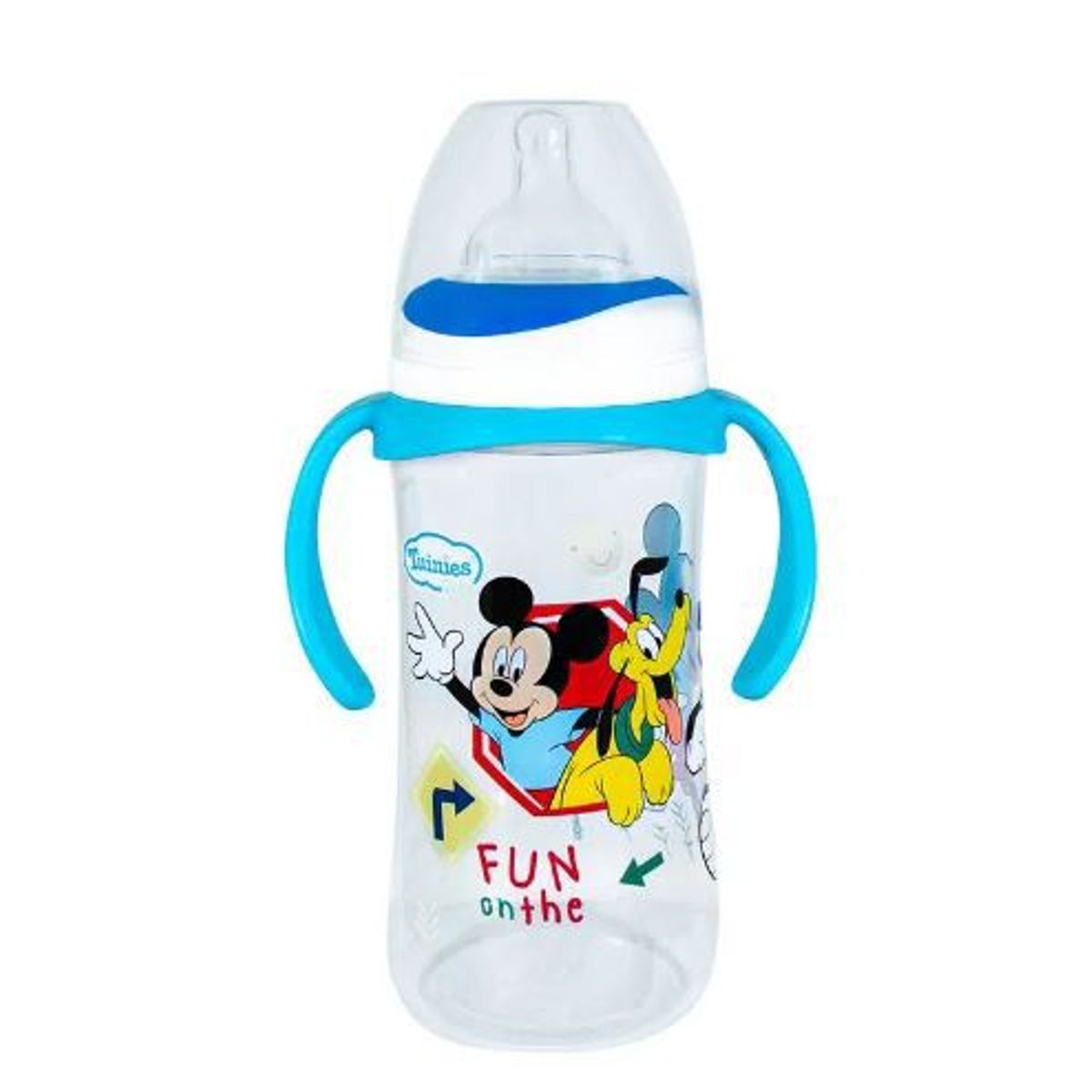 TUINIES - Súper Biberón con Asas Mickey Tuinies 12 Oz