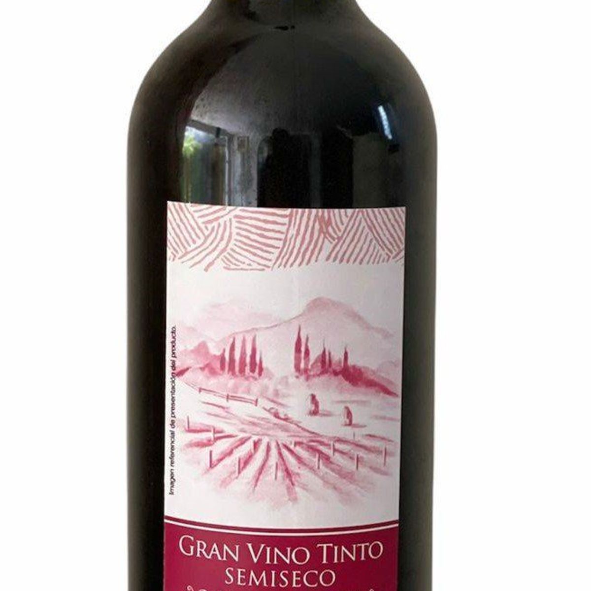PRECIO UNO - Vino Precio Uno Tinto Semi Seco Botella 750 mL
