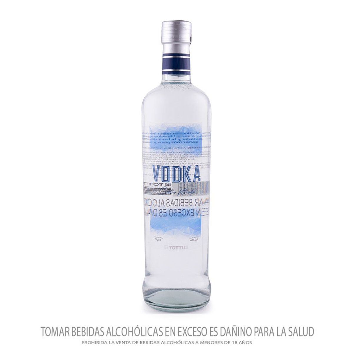 TOTTUS - Vodka Tottus Botella 750 mL