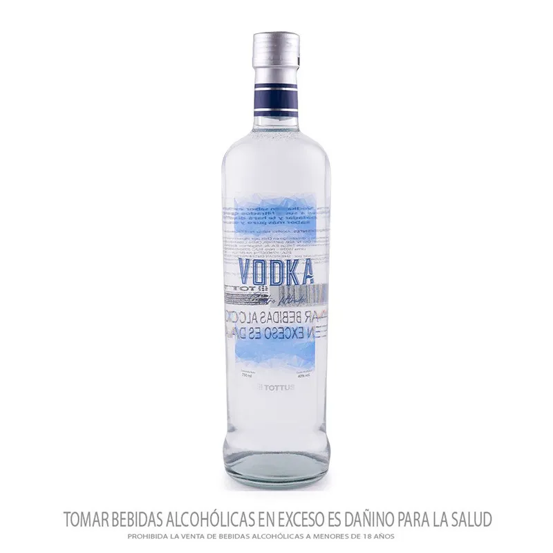 TOTTUS - Vodka Tottus Botella 750 mL