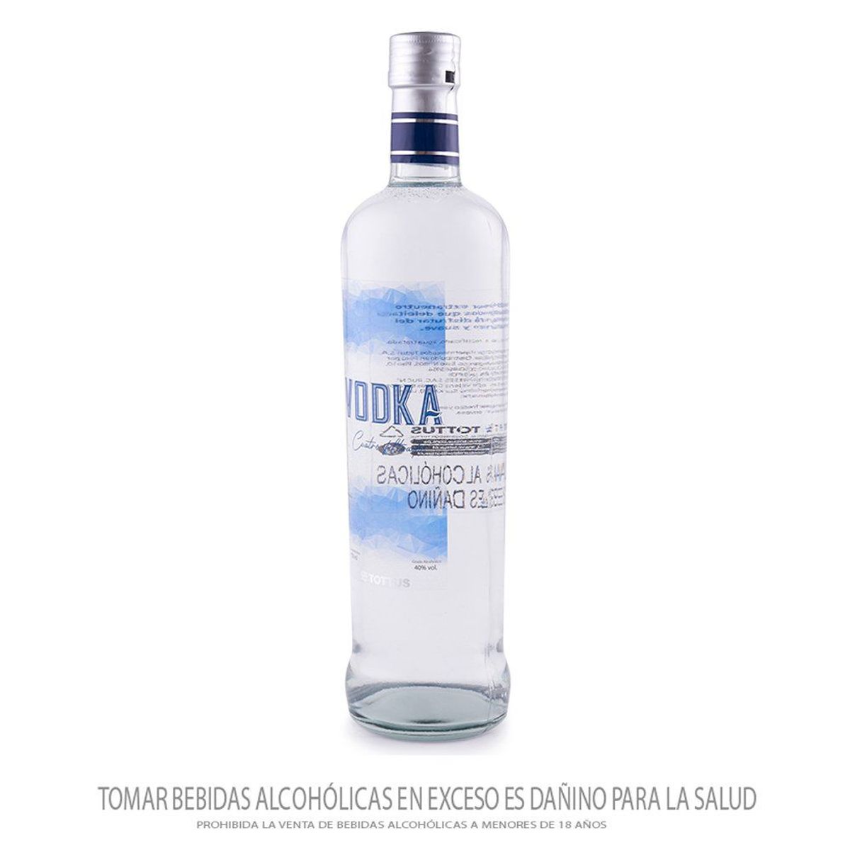 TOTTUS - Vodka Tottus Botella 750 mL