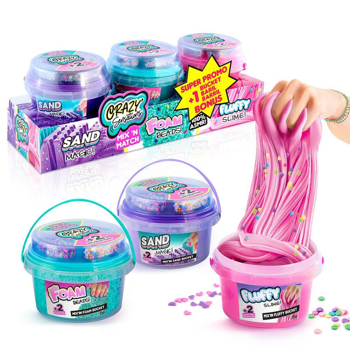 CANAL TOYS - Mixn Match 2 + 1 Bucket Asst