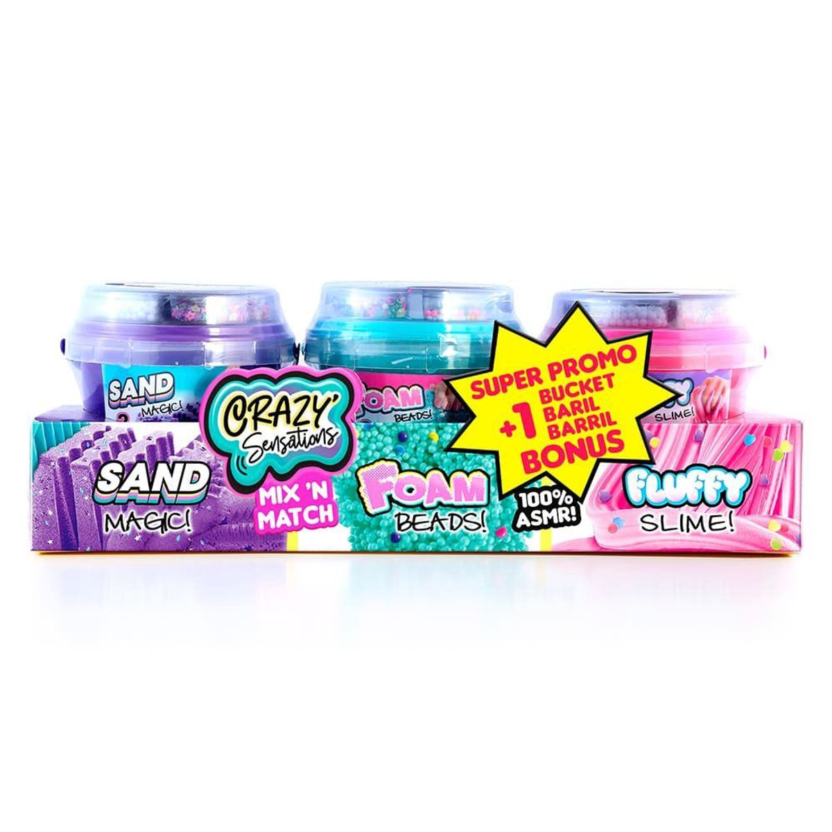 CANAL TOYS - Mixn Match 2 + 1 Bucket Asst