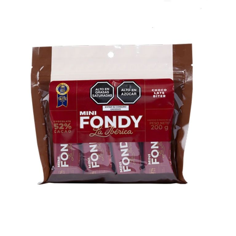 Chocolate La Ibérica Mini Fondy Bolsa 10 Und | Tottus Perú