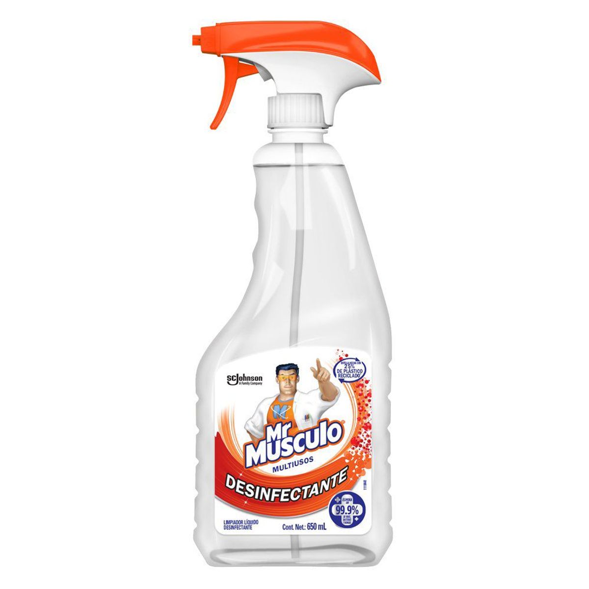 MR MUSCULO - DESINFECTANTE MULTI TRG X650ML MR MUSCULO