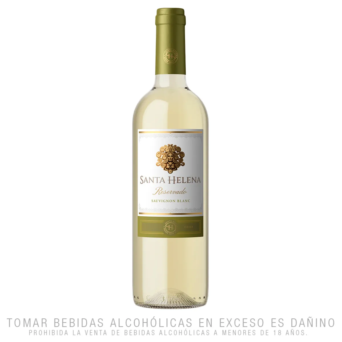 SANTA HELENA - Vino Blanco Sauvignon Santa Helena Reservado Botella 750 mL