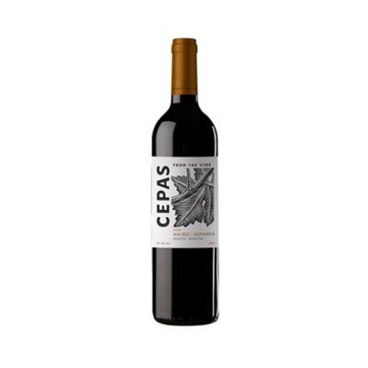 TABERNERO - Vino Los Haroldos Cepas Malbec Bonarda Botella 750 mL