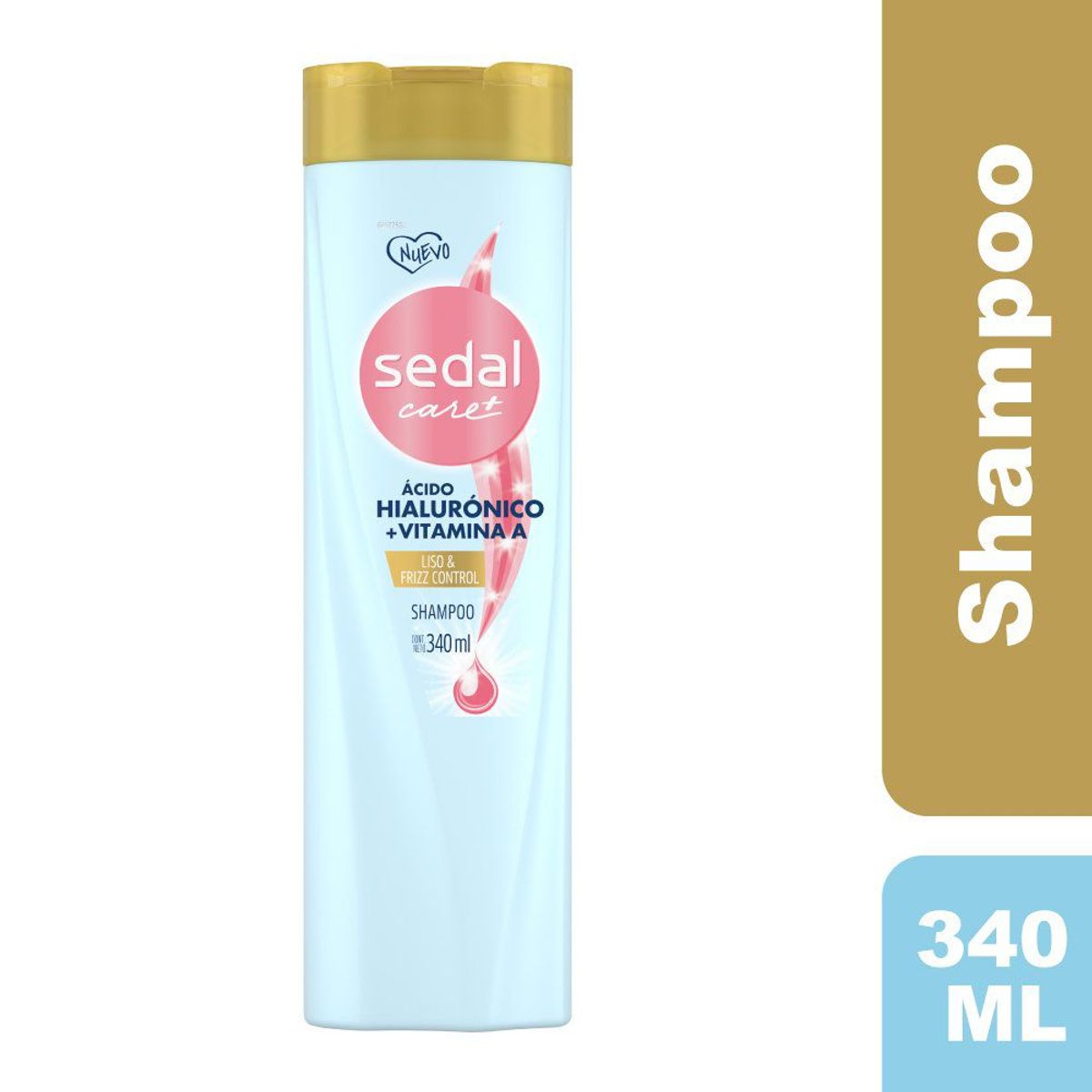 SEDAL - Shampoo Sedal Hialurónico Liso Frizz Botella 340 mL