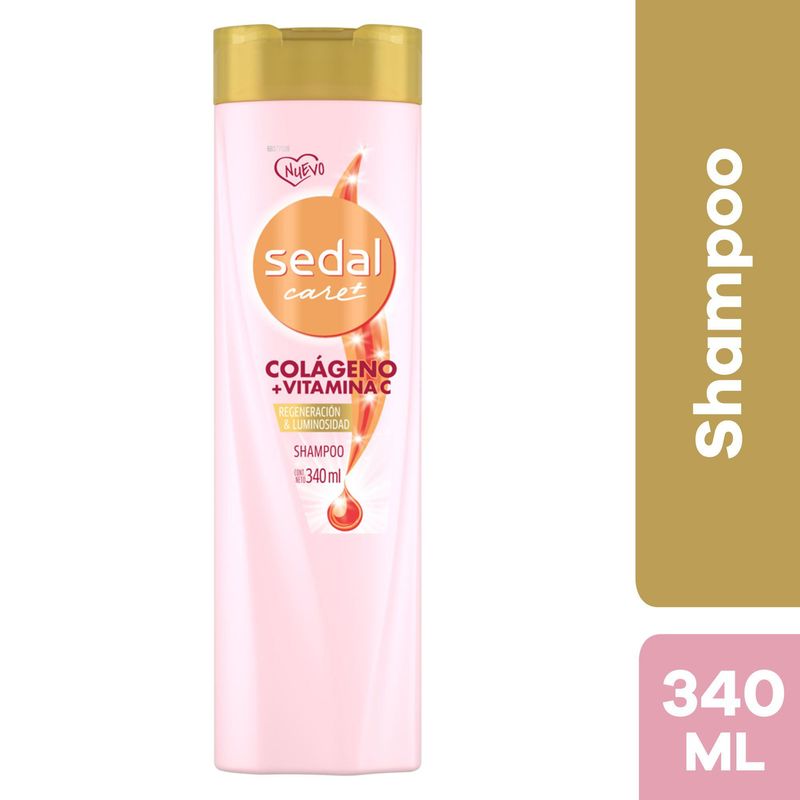 SEDAL - Shampoo Sedal Colágeno & Vitamina C Botella 340 mL