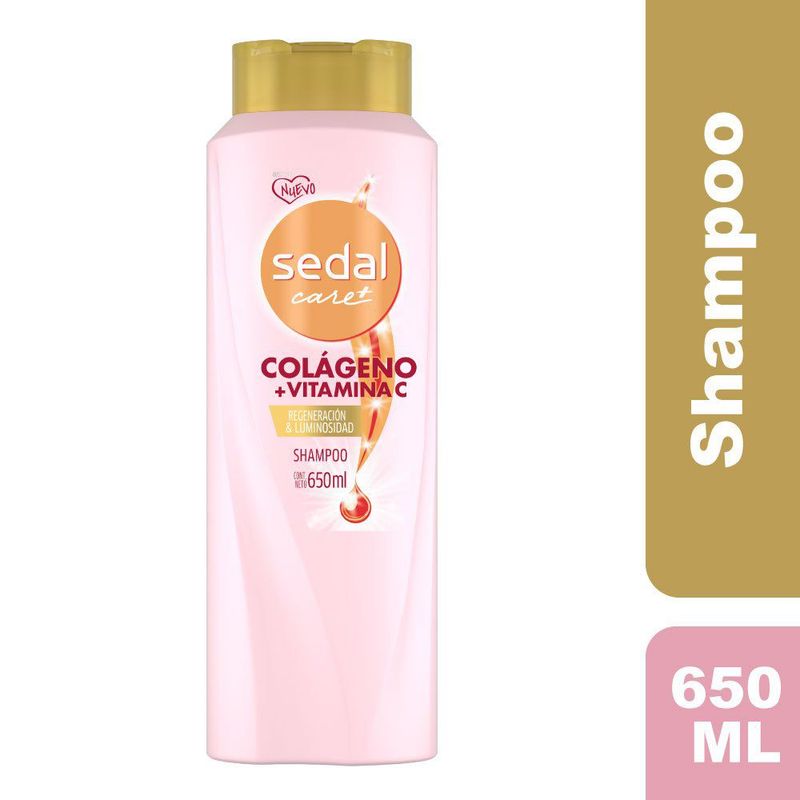 SEDAL - Shampoo Sedal Colágeno Y Vitamina C Botella 650 mL