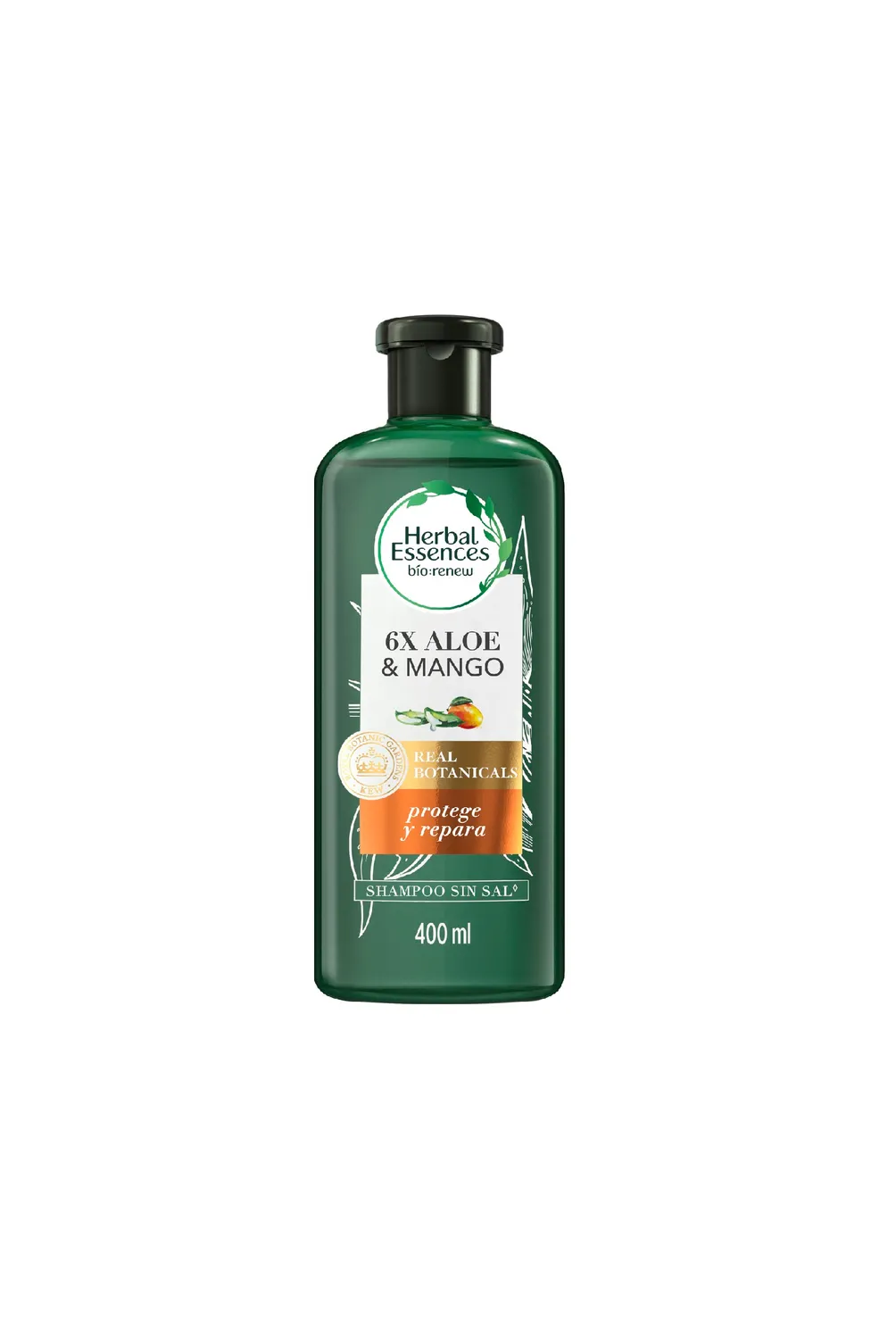 Shampoo Herbal Essences Aloe Mango Repair Botella 400 mL | Tottus Per