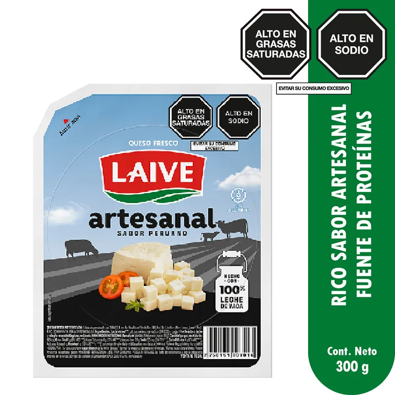 LAIVE - Queso Fresco Artesanal Laive x Kg