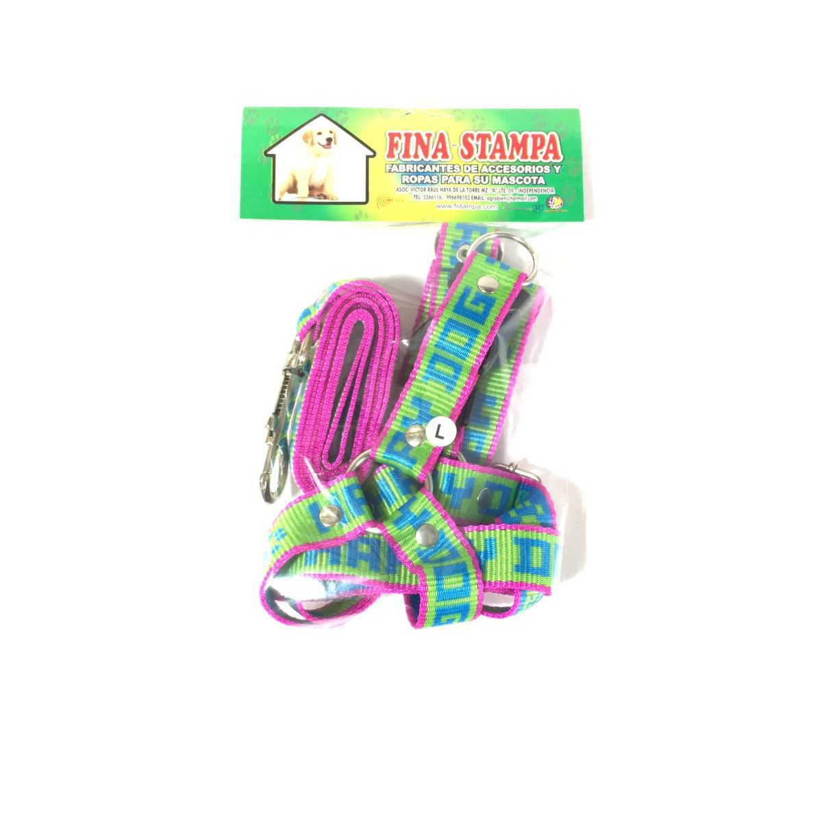 FINA STAMPA - Arnés Clásico para Mascota Fina Stampa Talla L