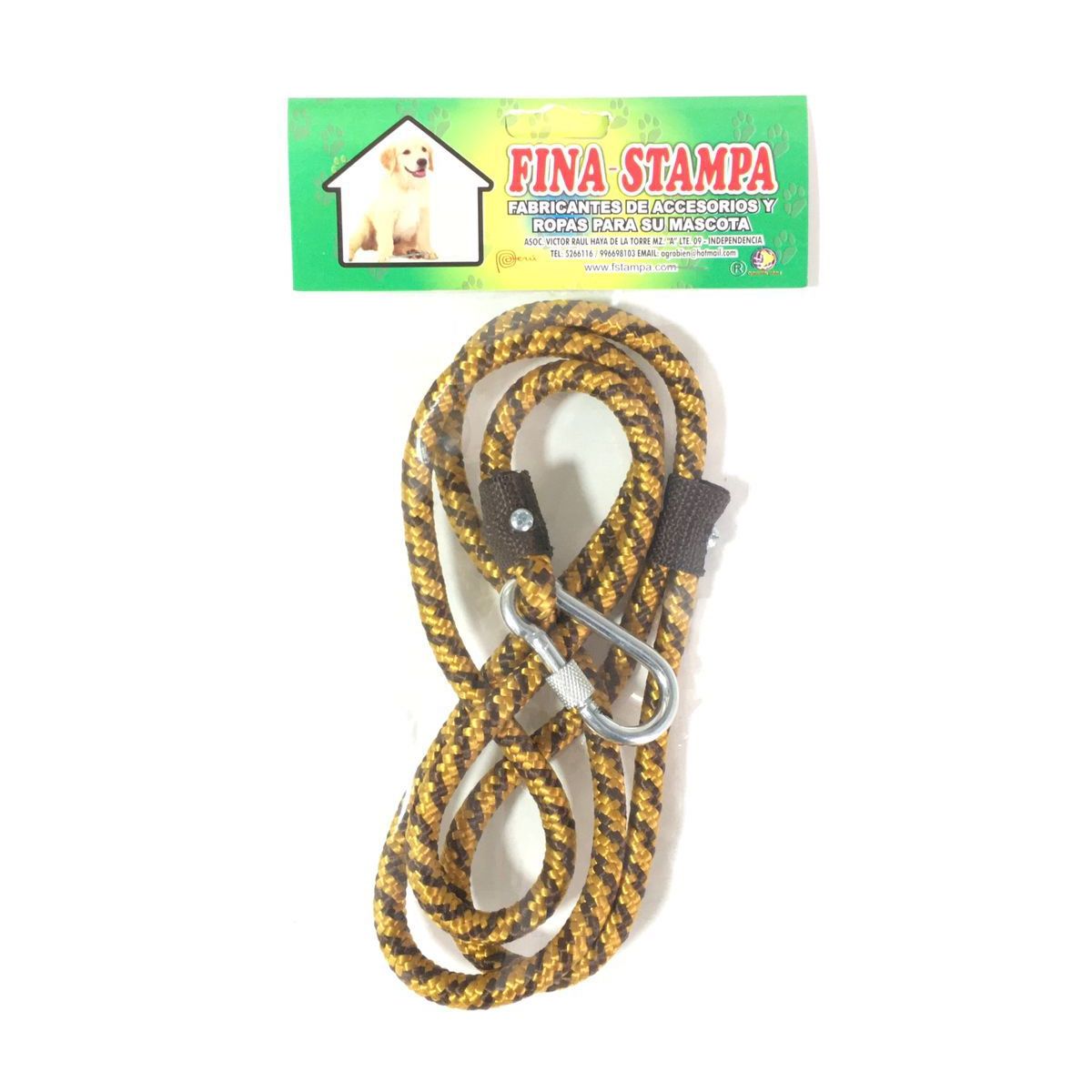 FINA STAMPA - Soga Delgada de Paseo 1.20cm Fina Stampa