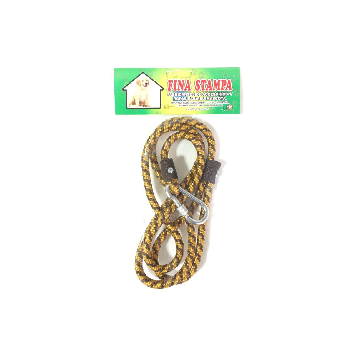 FINA STAMPA - Soga Delgada de Paseo 1.20cm Fina Stampa