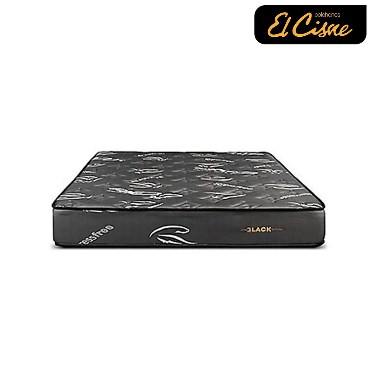 EL CISNE - Colchon Pocket Black 1.5 Plz