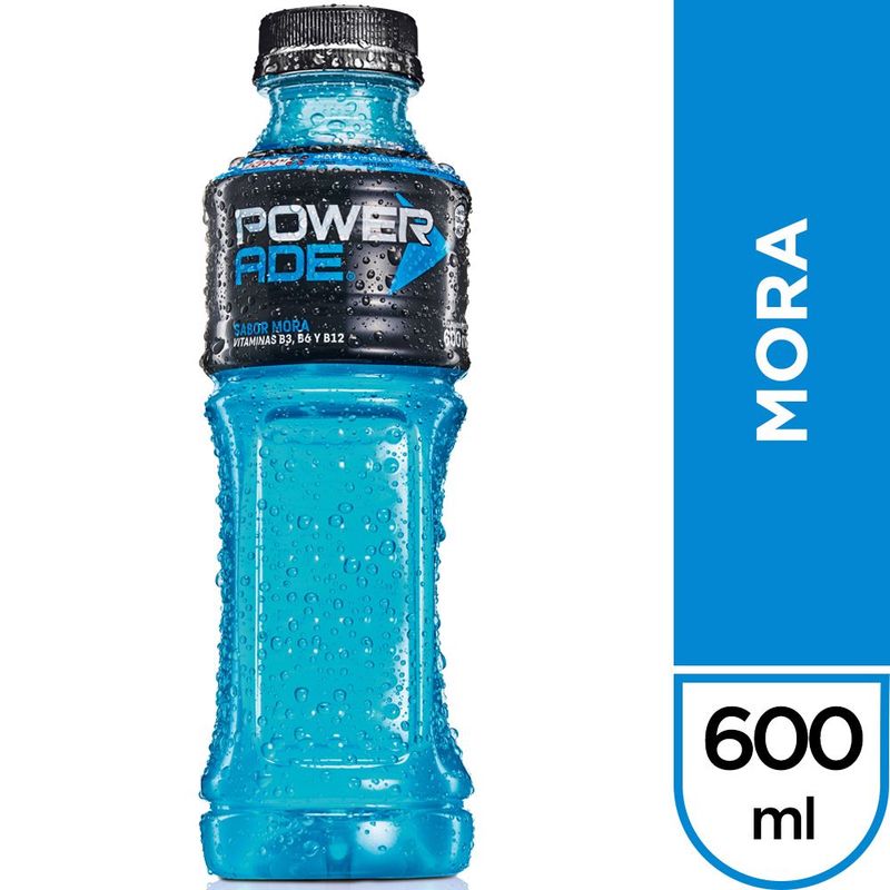 POWERADE - Bebida Rehidratante Powerade Mora Botella 600 mL