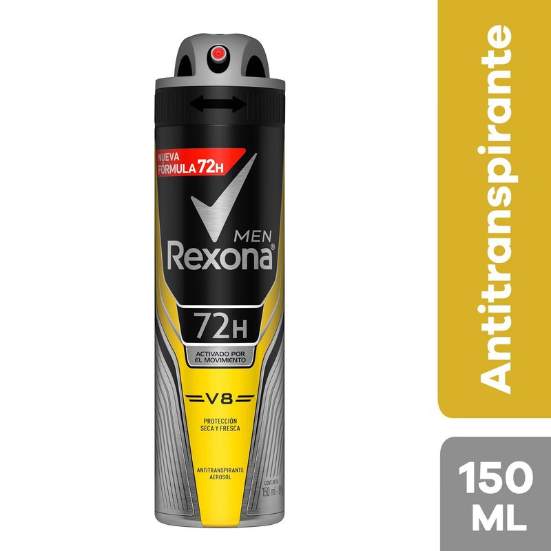 REXONA - Antitranspirante Rexona Aerosol V8 Envase 150 mL