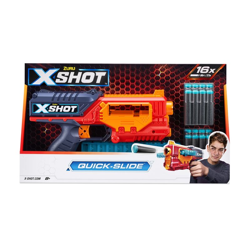 X SHOT - Lanzador de Dardos Quick Slide