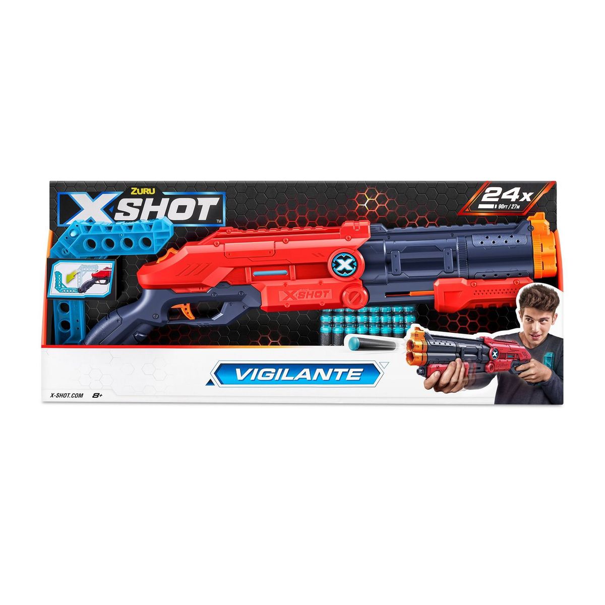 X-SHOT - Lanzador de Dardos Vigilante