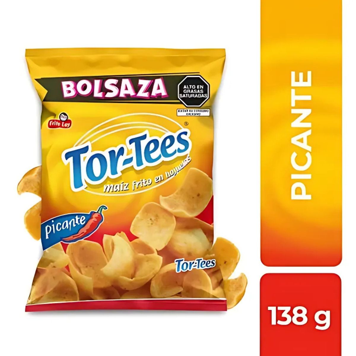  - Snack Tortees Picante Bolsa 138 g