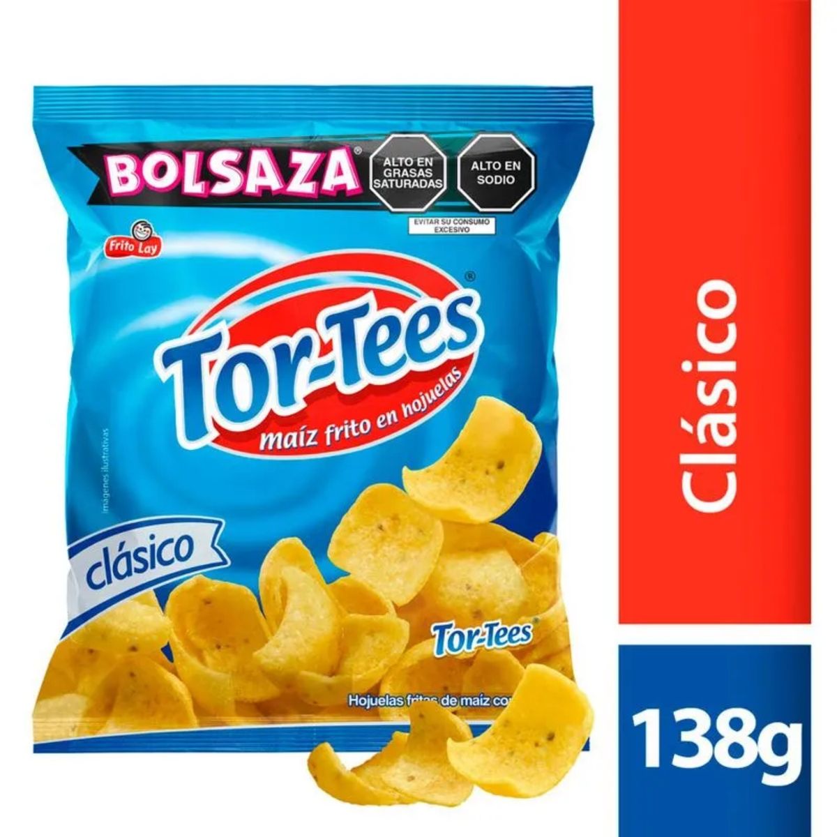 TORTEES - Snack Tortees Original Bolsa 138 g