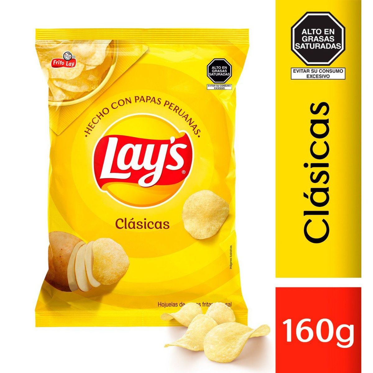 LAYS - Papas Lays 160 g