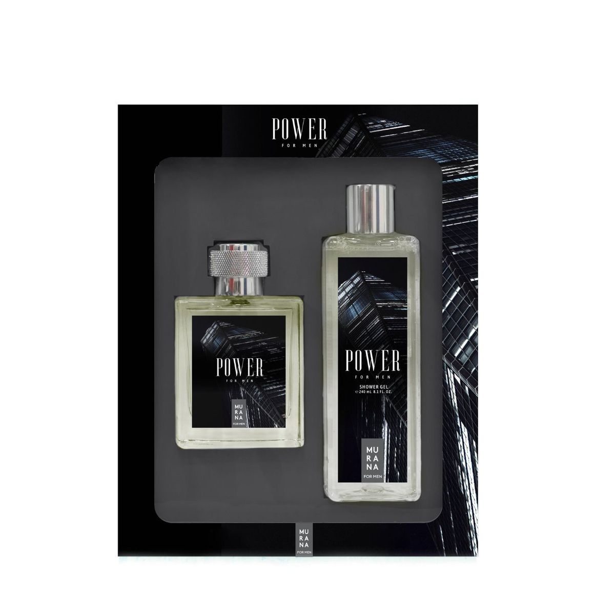 MURANA - Pack Murana Power for Men Eau de Toilette 100 mL + Shower Gel