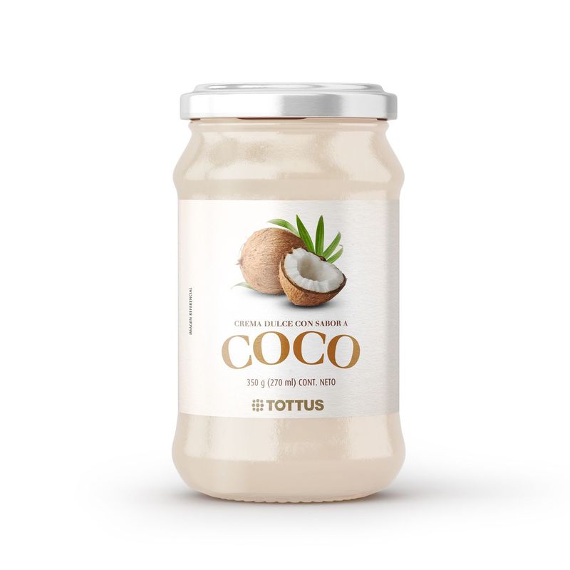 TOTTUS - Crema de Coco Tottus Envase 315 g