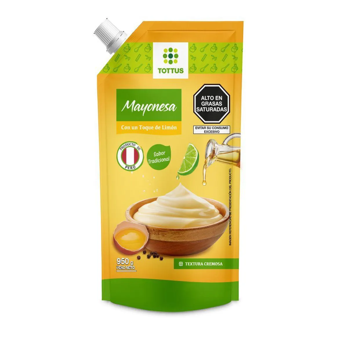 TOTTUS - Mayonesa Tottus 950 g