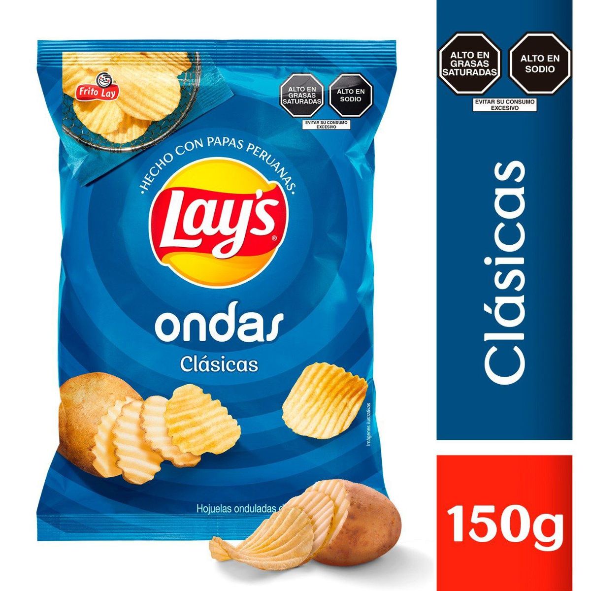 LAYS - Lays Ondas 150 g