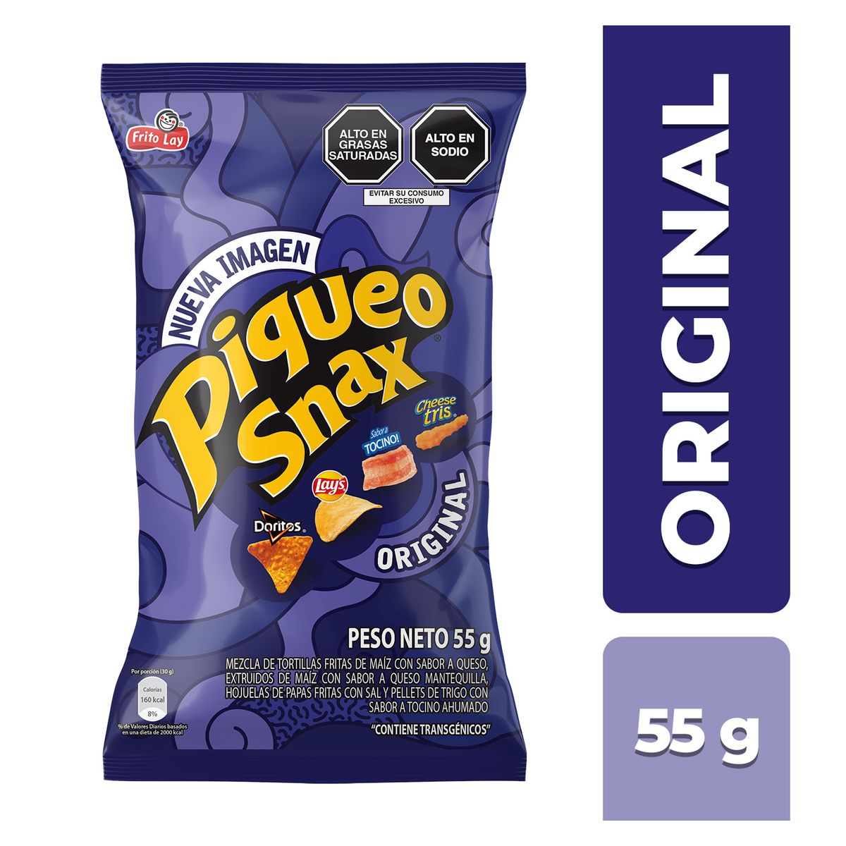 PIQUEO SNAX - Snack Piqueo Snax Original Bolsa 55 g