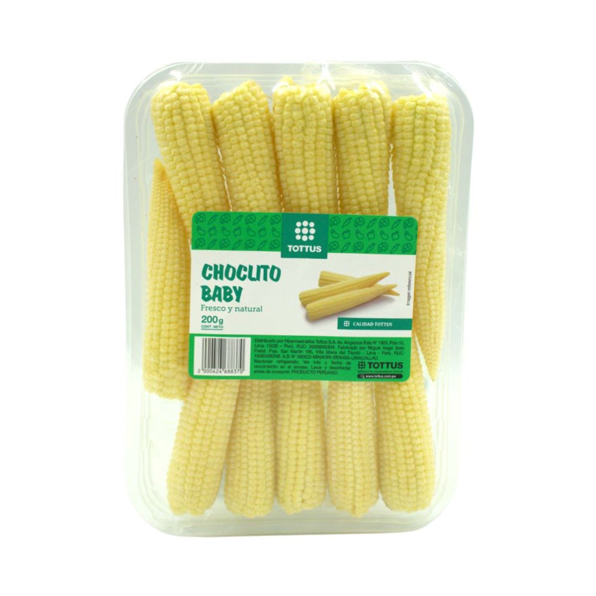 TOTTUS VERDURAS - Choclo Baby Tottus