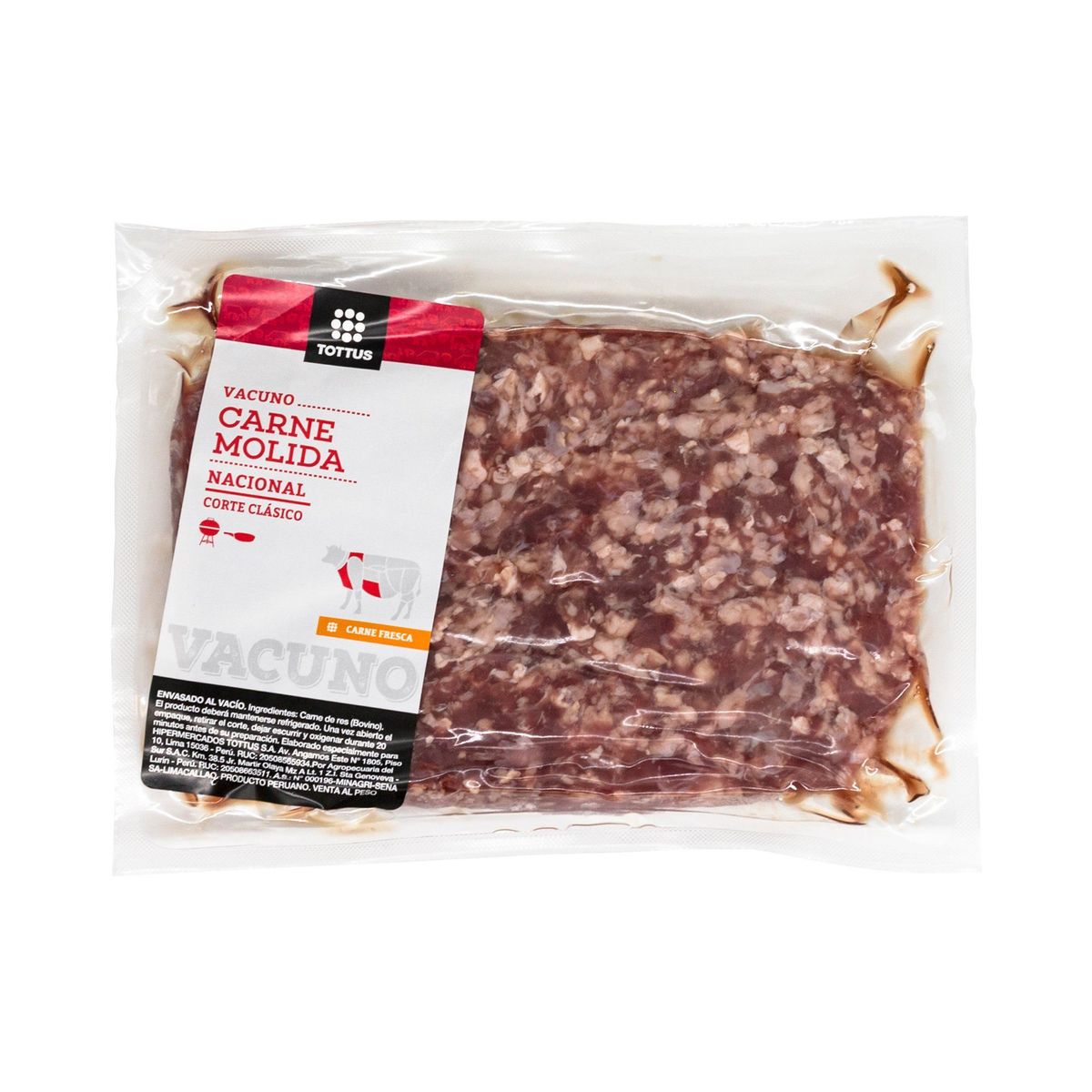 TOTTUS - Carne Molida Tottus 500 g