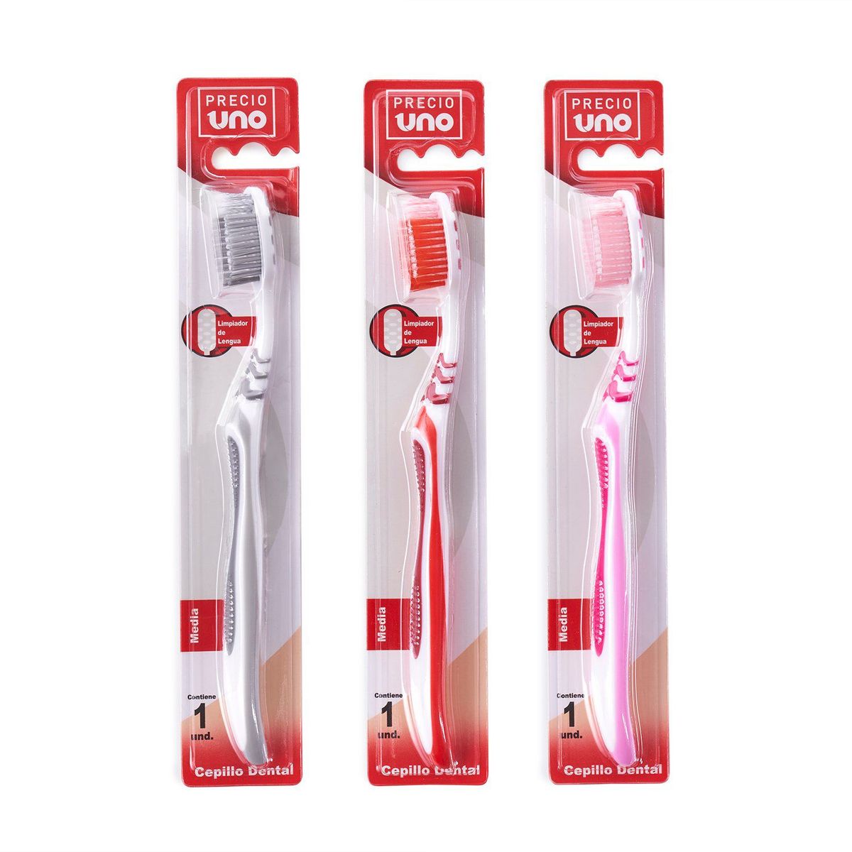 PRECIO UNO - Cepillo Dental Precio Uno