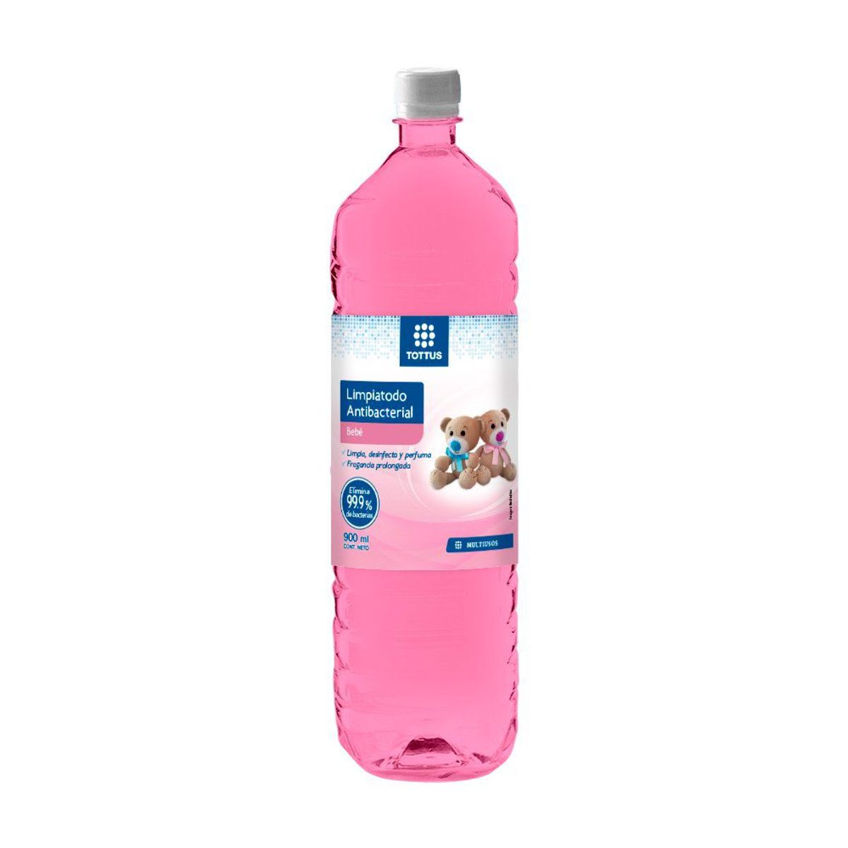 TOTTUS - Limpiatodo Antibacterial Tottus Bebé Botella 900 mL