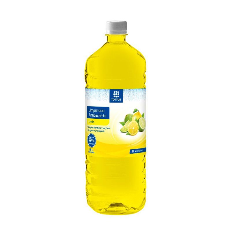 TOTTUS - Limpiatodo Tottus Antibacterial Limón Botella 1.8 L