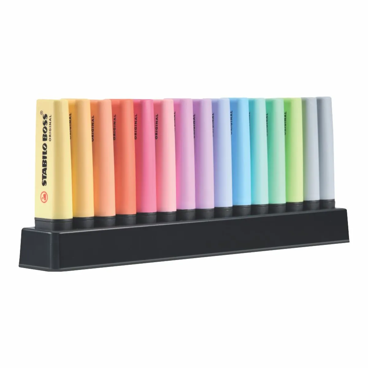 STABILO - Resaltador Stabilo Boss Pastel Con Desket Estuche 15 Und