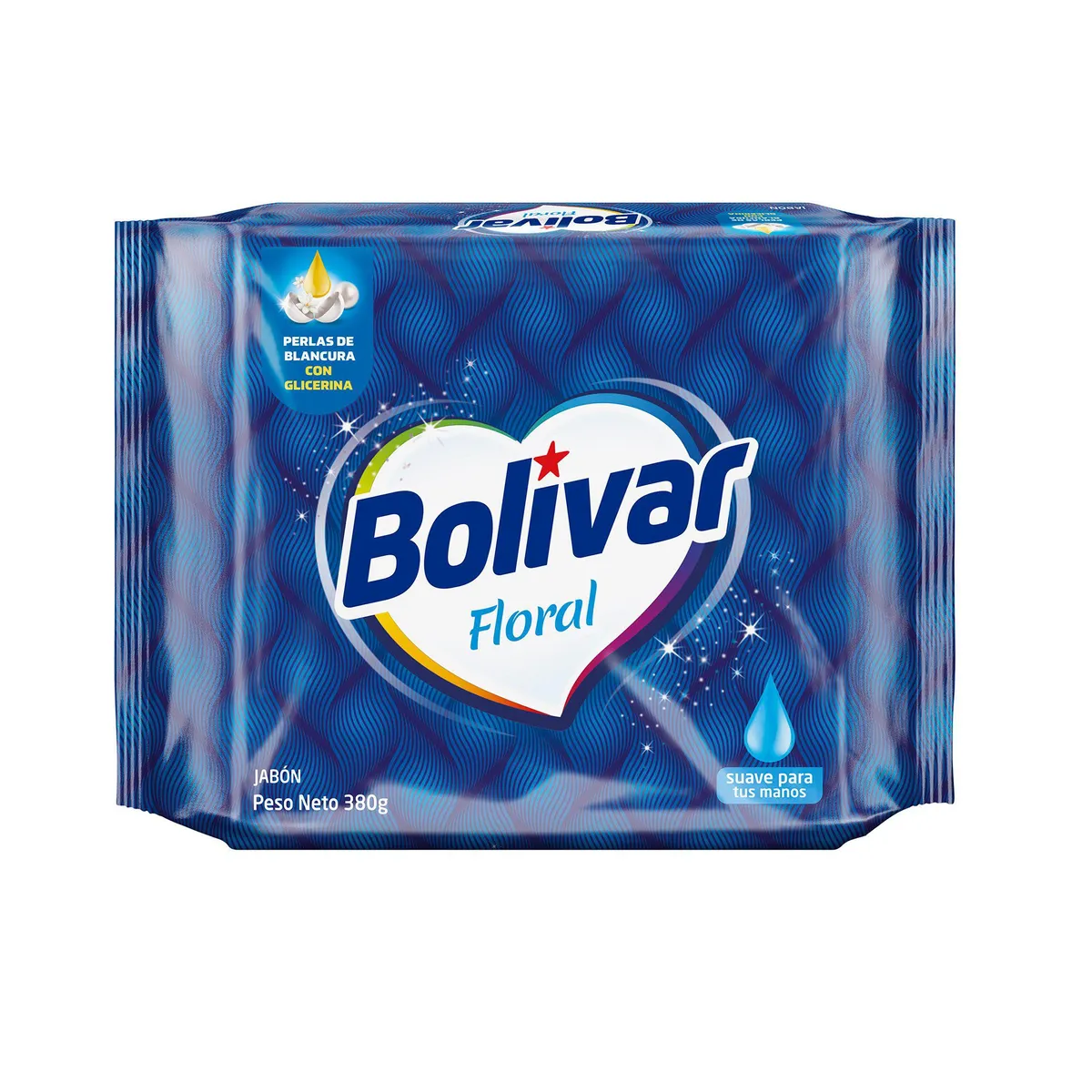 BOLIVAR - Jabón Bolívar Perlas de Blancura Empaque 380 g
