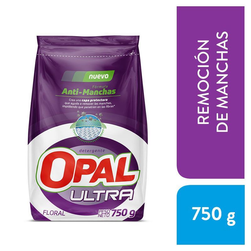 OPAL - Detergente en Polvo Opal Ultra Anti Manchas Floral