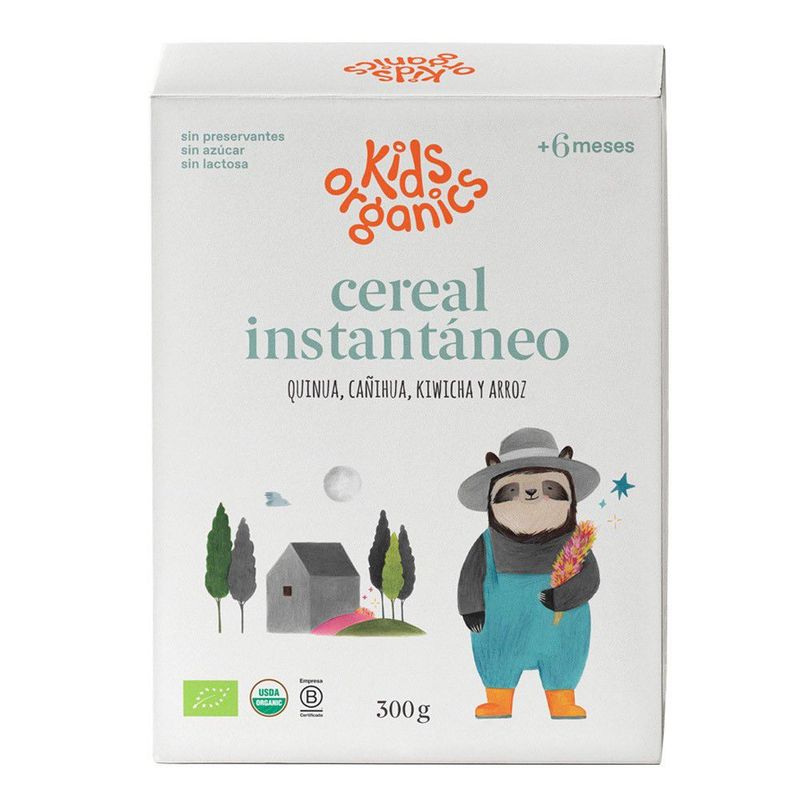 KIDS ORGANICS - Cereal Instántaneo Kids Organics 300 g