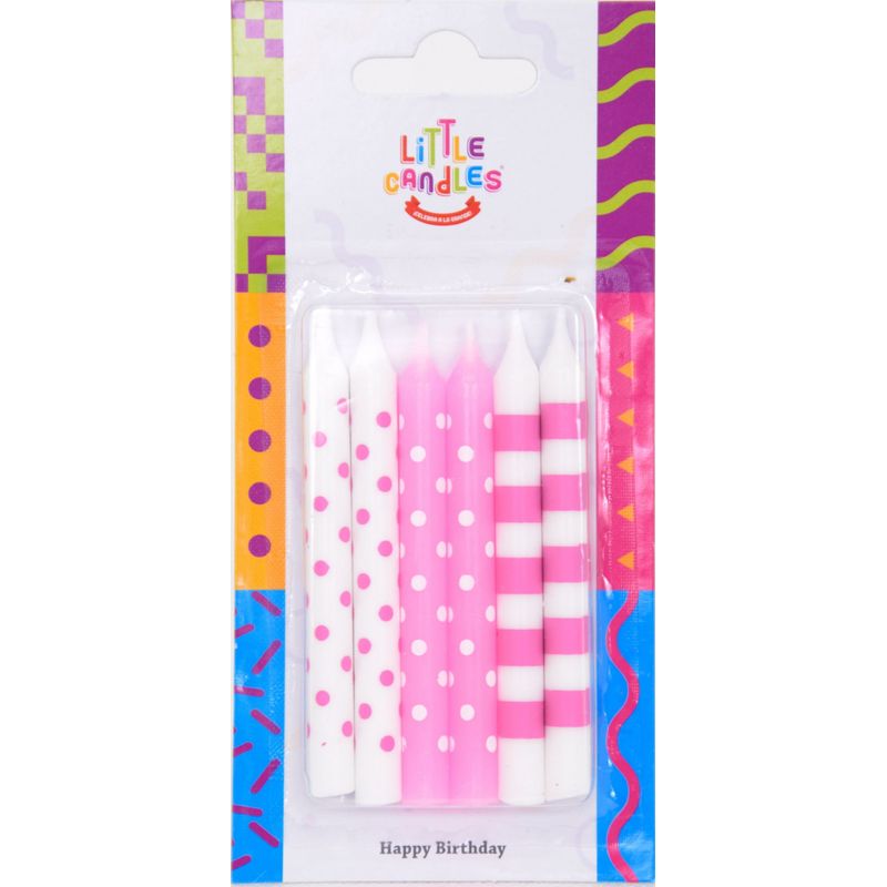LITTLE CANDLES - Velas De Cumpleaños Palitos Tradicional Mujer
