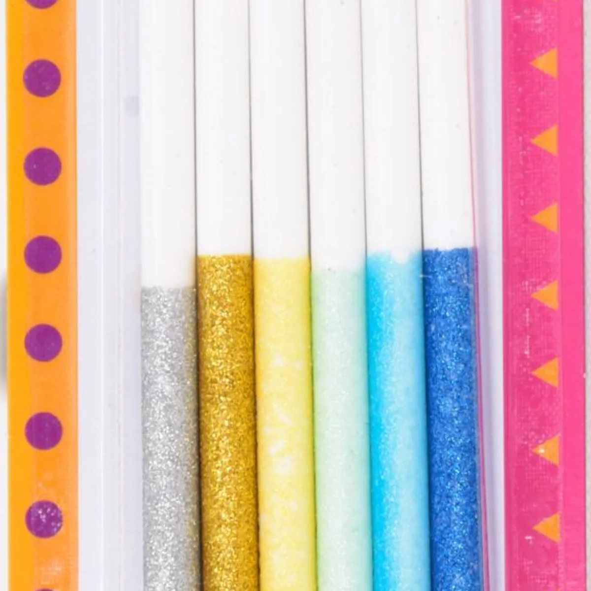 LITTLE CANDLES - Velas De Cumpleaños Palitos Glitter Mix Hombre