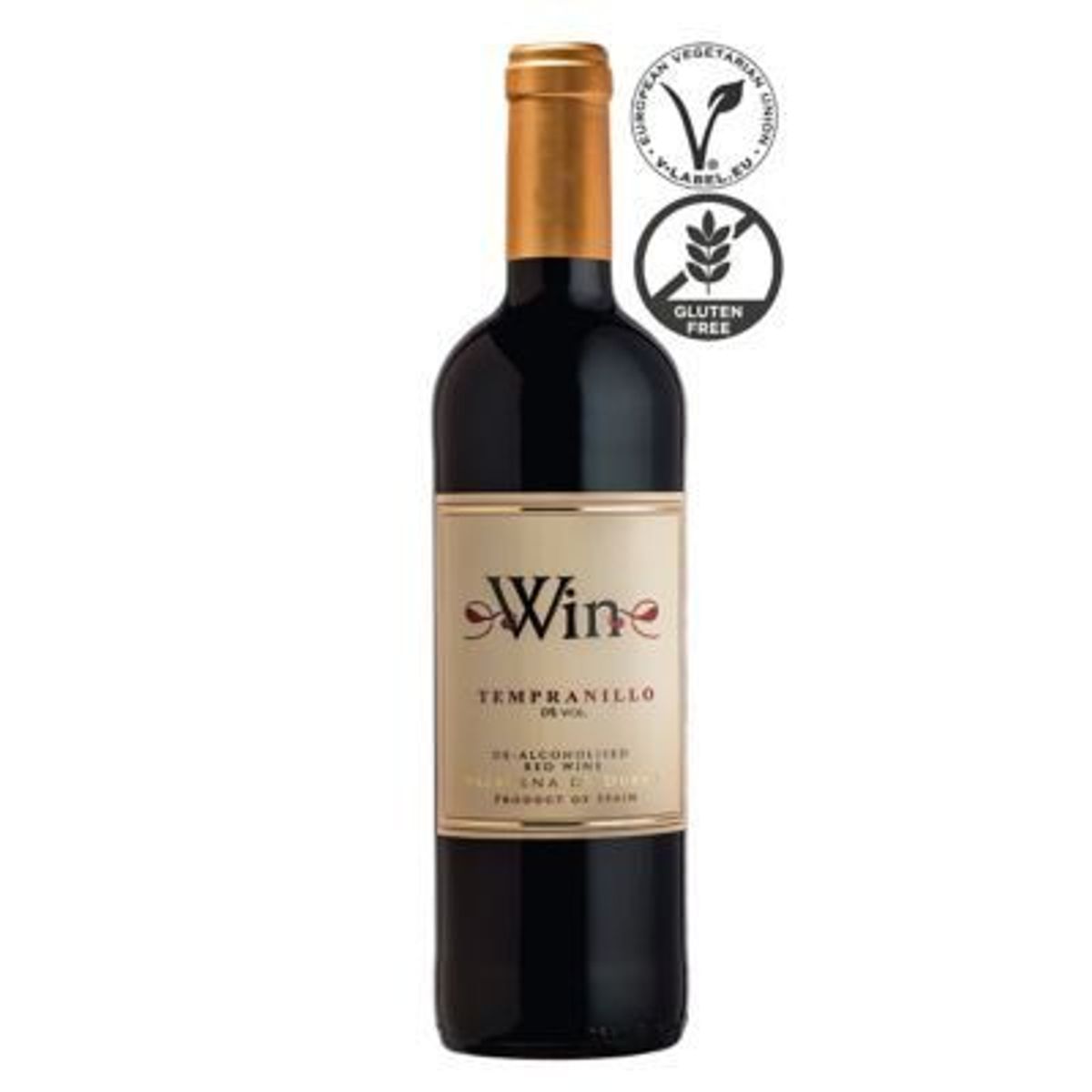 WIN SIN ALCOHOL - Vino Tinto Win Sin Alcohol Botella 750 mL