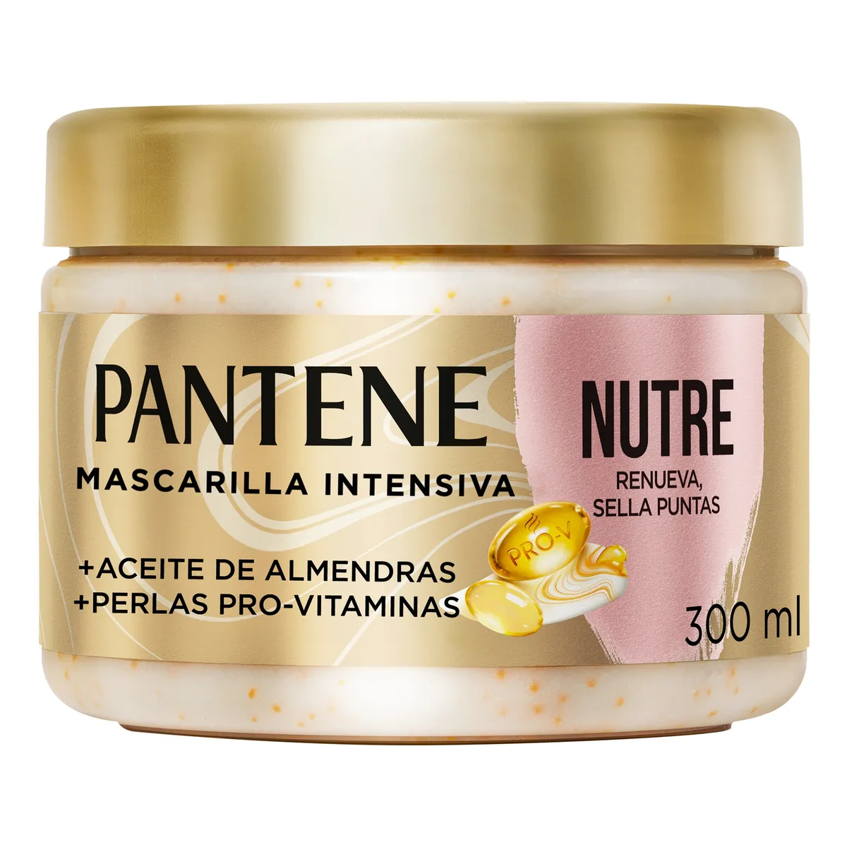 PANTENE - Mascarilla Capilar Pantene Miracles Nutre y Sella Puntas Botella 300 mL