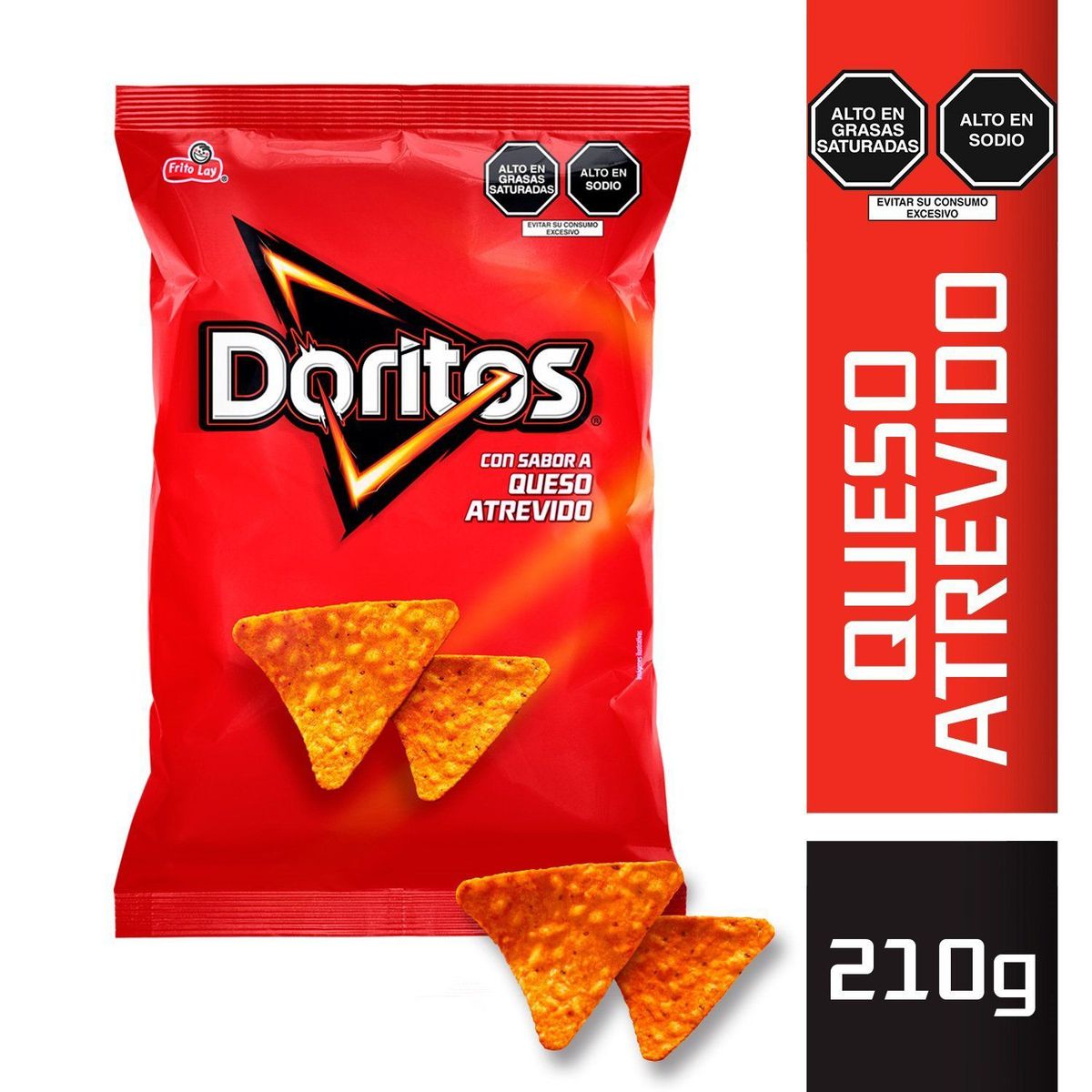 DORITOS - Doritos Queso Atrevido 210g