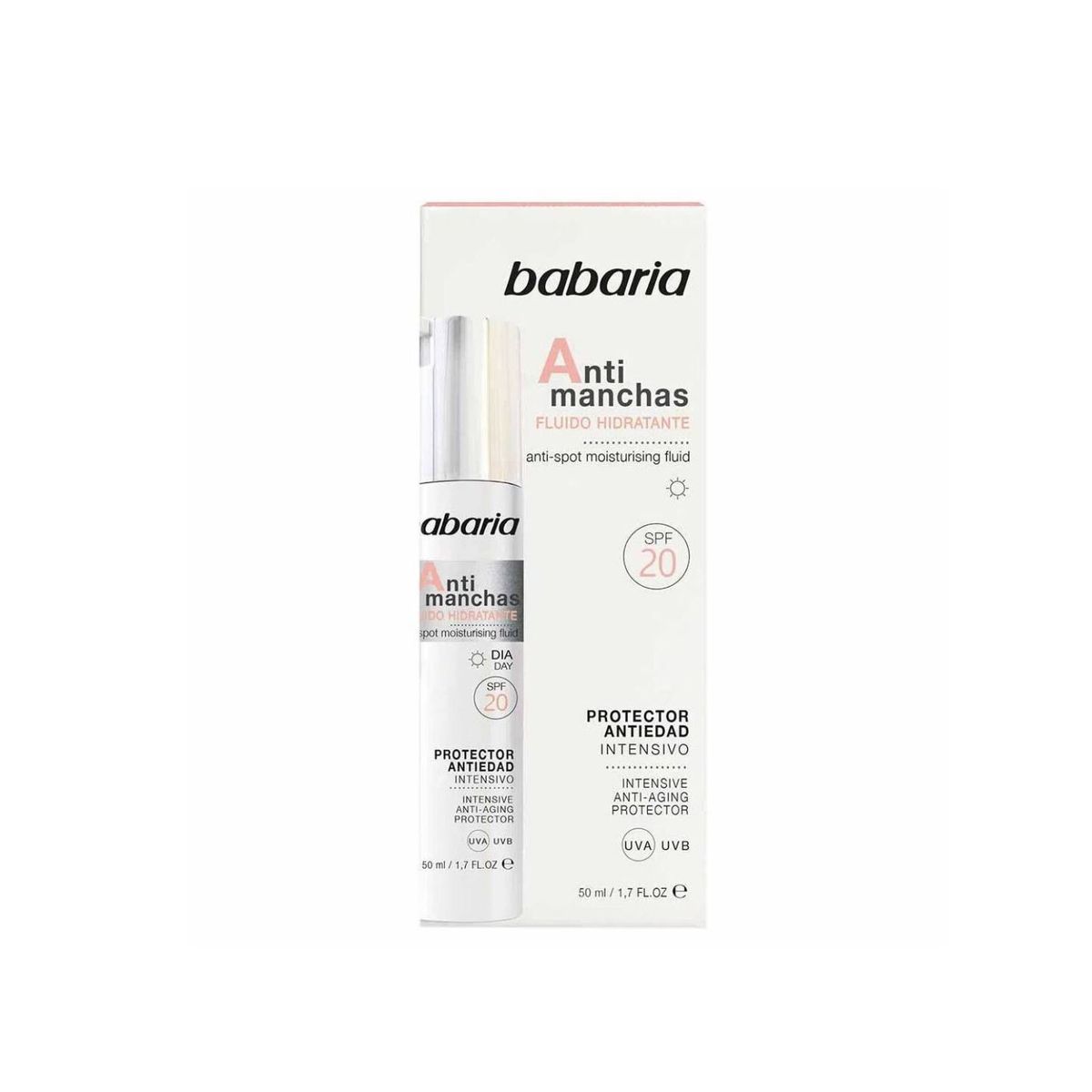 BABARIA - Crema Facial Babaria Antimanchas Envase 50 mL