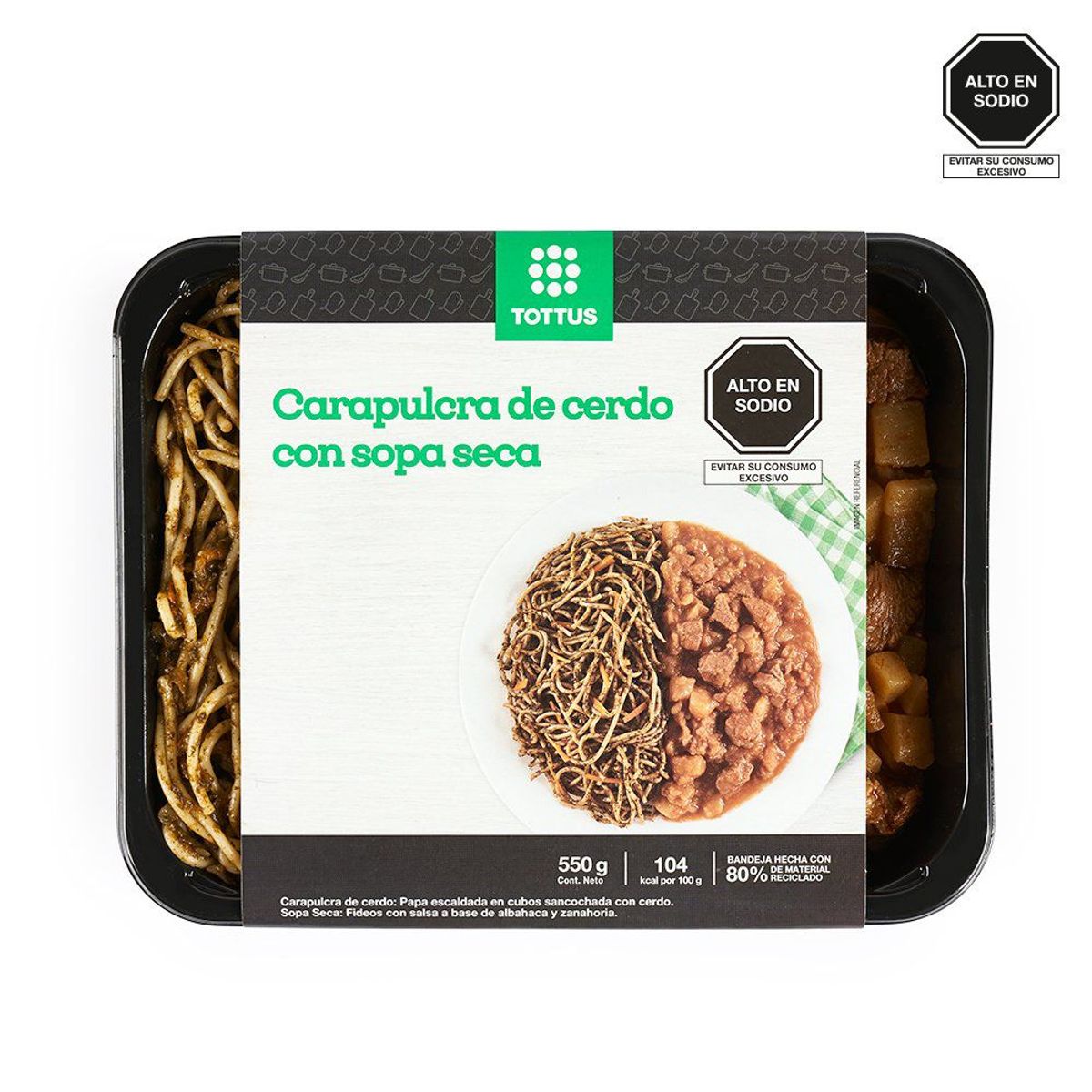 TOTTUS - Carapulcra Con Sopa Seca Tottus 550 g